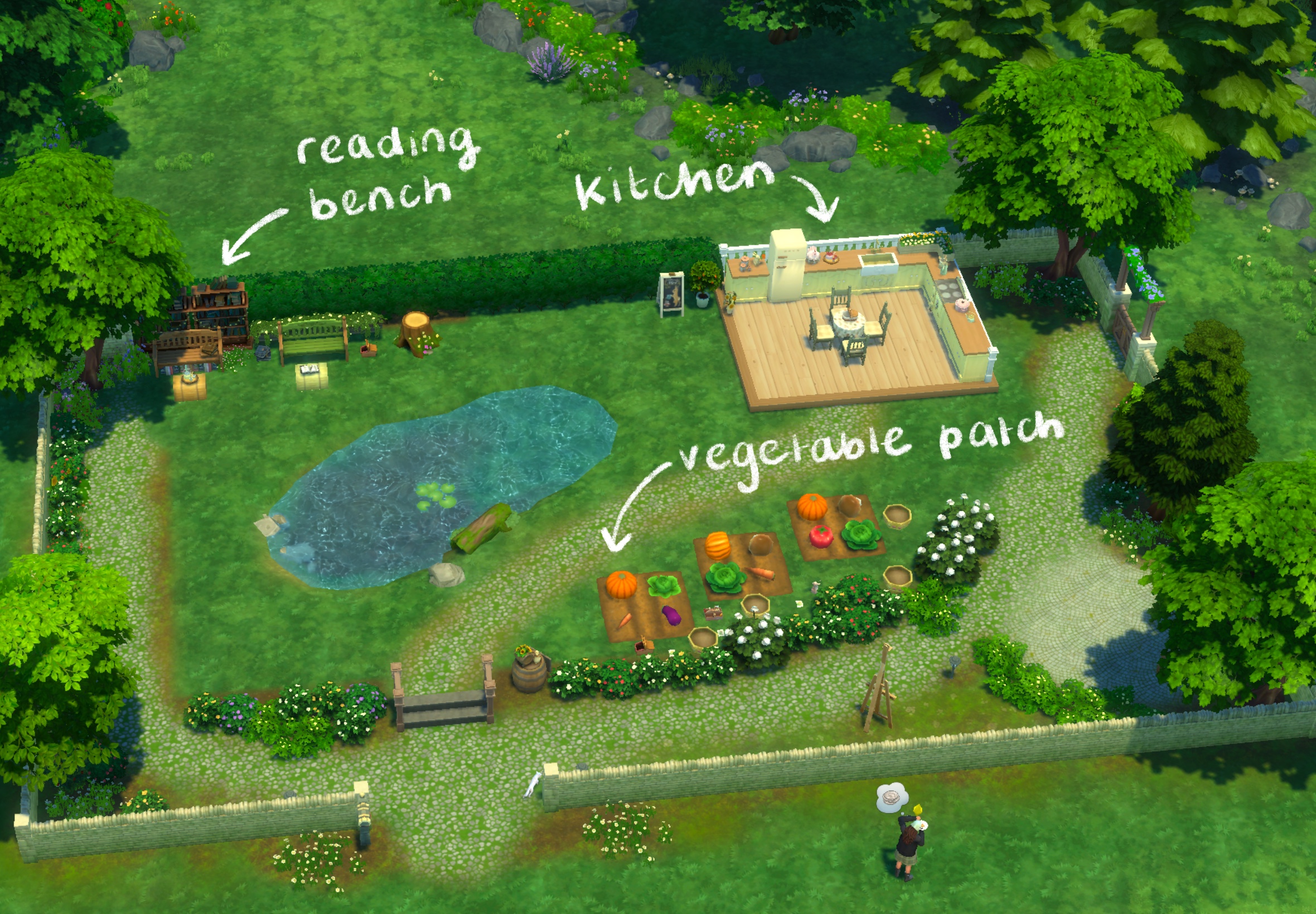 garden map - evie's garden
